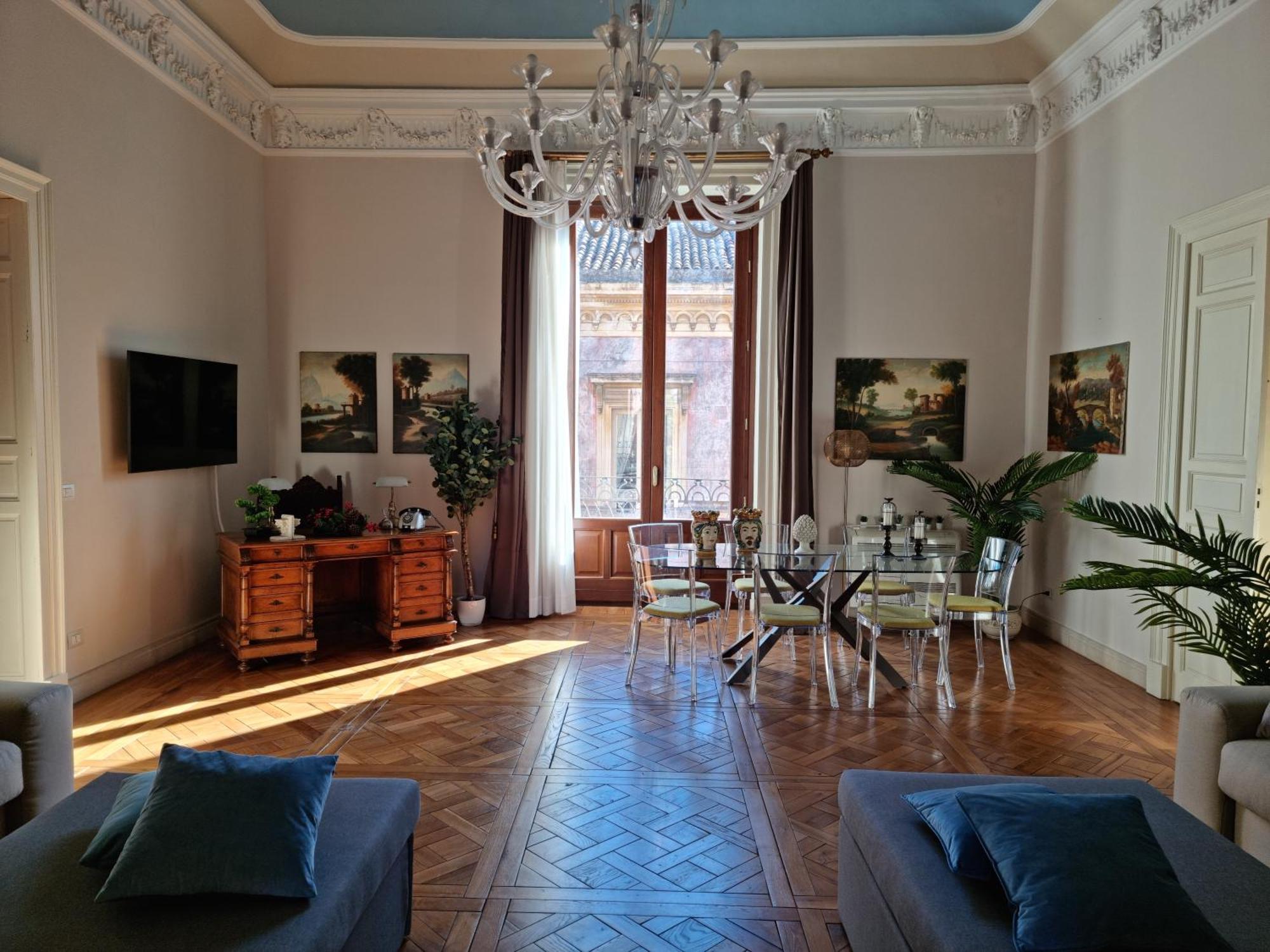 Luxury Historic Residence With Heated Pool Near Catania, Taormina, The Sea And Mount Etna 加里 外观 照片